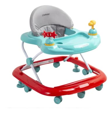 Bebesit Andador Musical Airbus 1201RCE rojo y celeste