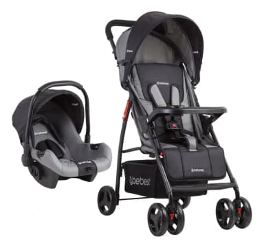 Bebesit Summer coche travel system gris E1008G