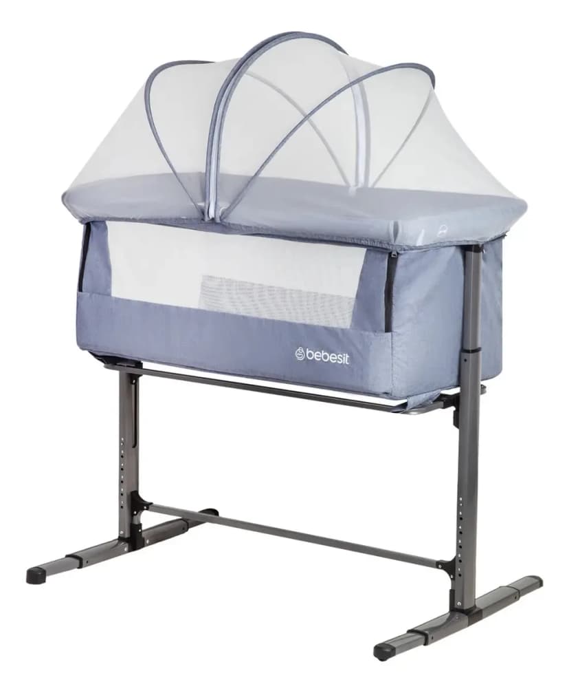Bebesit Myside LX cuna colecho con mosquitero azul