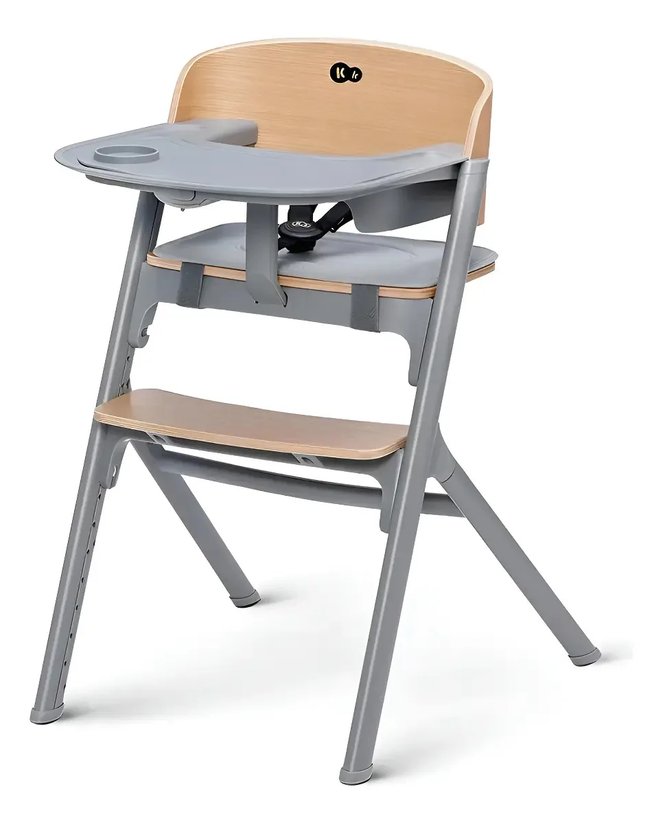 Kinderkraft Livy silla de comer, oak camel
